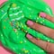Squishmallow; Original Squishmallows™ Johann the Christmas Tree Green Peppermint Scented Premium Butter Slime, 8oz.; Category:Plush; Image:5